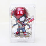 9-10cm Marvel Avengers Infinity War Iron Spiderman Action Figure
